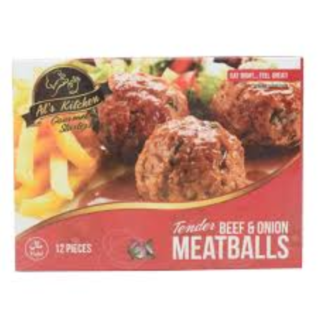 AL'S BEEF&ONION MEATBALLS -3000GM